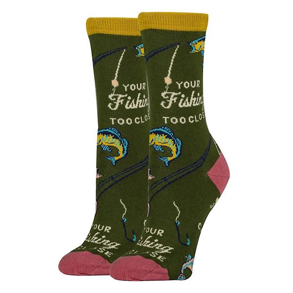 Женские носки Crew Socks - Gone Fishing Oooh Yeah Socks
Женские носки Crew Socks - Gone Fishing Oooh Yeah Socks