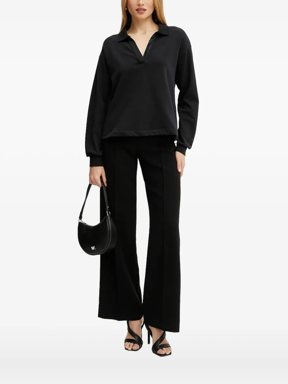 Украшенная толстовка LIU JO, черный 
Украшенная толстовка LIU JO, черный