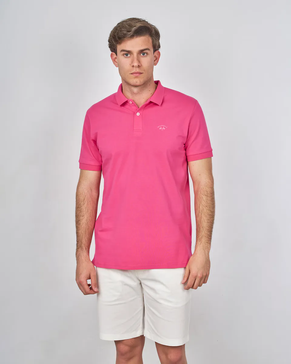 Мужская поло с коротким рукавом Spagnolo, коралловый
Мужская поло с коротким рукавом Spagnolo, коралловый