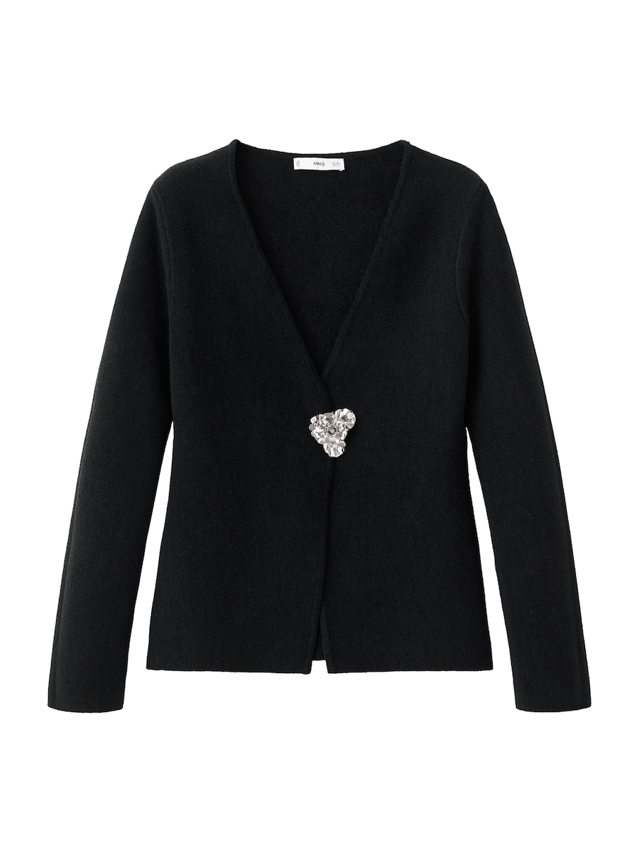 Вязаный кардиган MANGO Tapies, черный
Вязаный кардиган MANGO Tapies, черный
