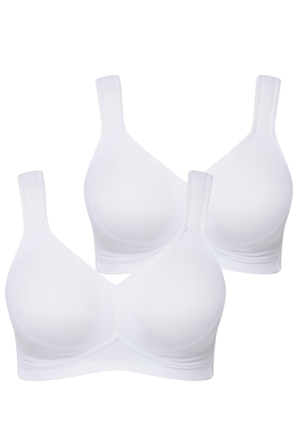 Бюстгальтер без косточек Ulla Popken BH ohne Bügel, цвет schneeweiß
Бюстгальтер без косточек Ulla Popken BH ohne Bügel, цвет schneeweiß