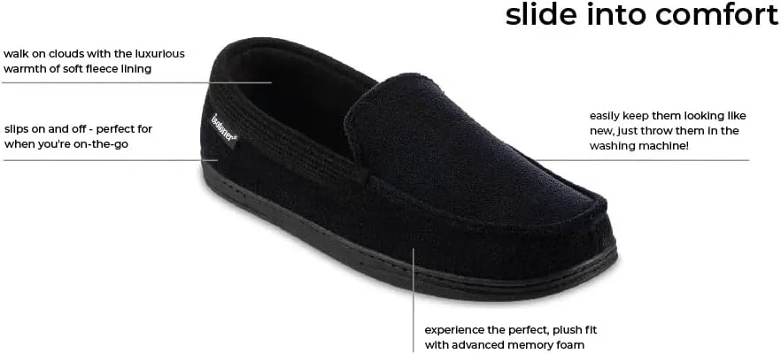 Мужские мокасины-тапочки Isotoner Travis из микротерри и вафельной ткани с стелькой из пены с эффектом памяти и прочной резиновой подошвой
Мужские мокасины-тапочки Isotoner Travis из микротерри и вафельной ткани с стелькой из пены с эффектом памяти и прочной резиновой подошвой