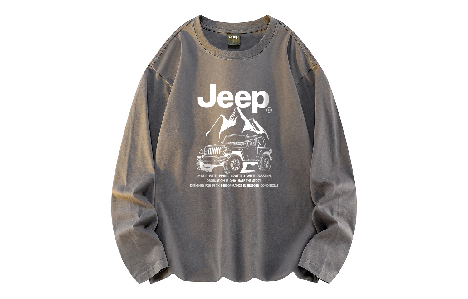 Футболка Unisex Crew Neck Moderate Straight Fit Jeep, темно-серый
Футболка Unisex Crew Neck Moderate Straight Fit Jeep, темно-серый