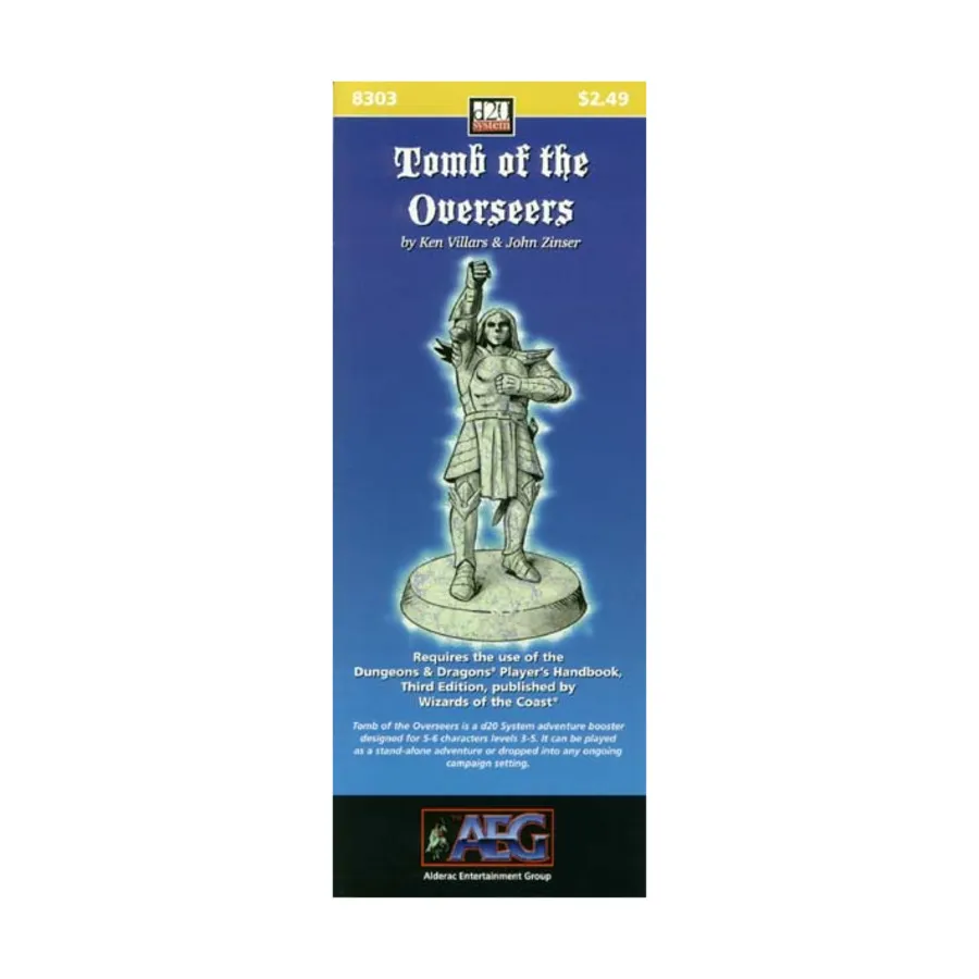 Модуль Tomb of the Overseers, Adventure Keep Modules (d20)
Модуль Tomb of the Overseers, Adventure Keep Modules (d20)