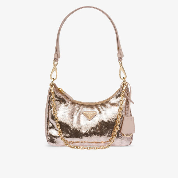 Сумка на плечо Re-Nylon из переработанного нейлона Prada, цвет powder, Синий, Сумка на плечо Re-Nylon из переработанного нейлона Prada, цвет powder
Сумка на плечо Re-Nylon из переработанного нейлона Prada, цвет powder, Синий, Сумка на плечо Re-Nylon из переработанного нейлона Prada, цвет powder