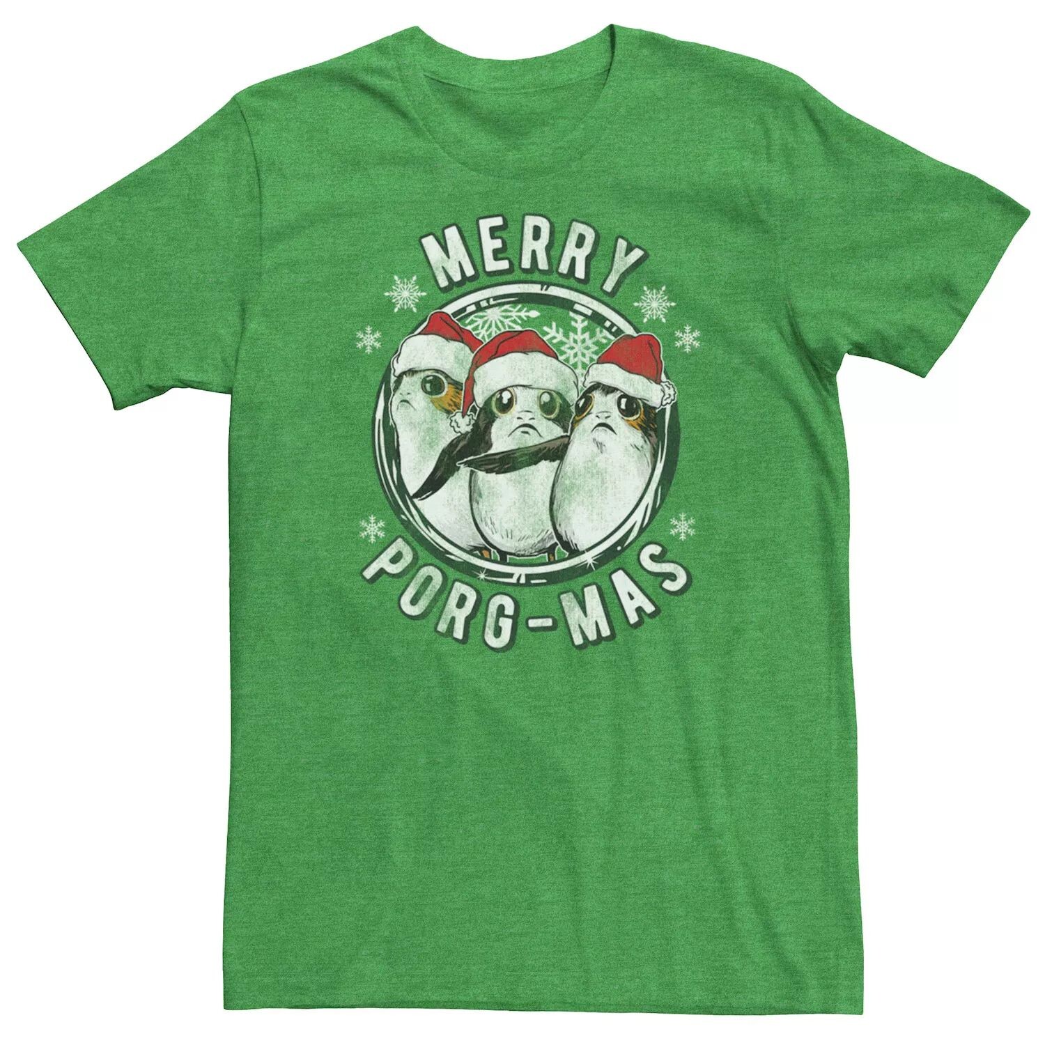 Мужская футболка с рисунком «Звездные войны» Merry Porg-Mas, рождественский праздник Licensed Character
Мужская футболка с рисунком «Звездные войны» Merry Porg-Mas, рождественский праздник Licensed Character