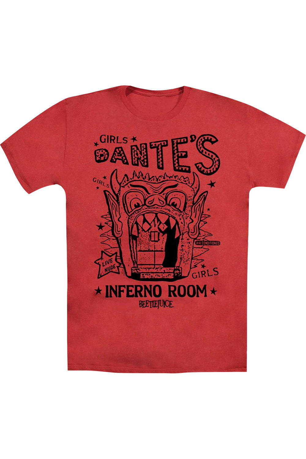 Футболка/футболка Beetlejuice Dantes Inferno Room для взрослых Heather Gildan, красный
Футболка/футболка Beetlejuice Dantes Inferno Room для взрослых Heather Gildan, красный