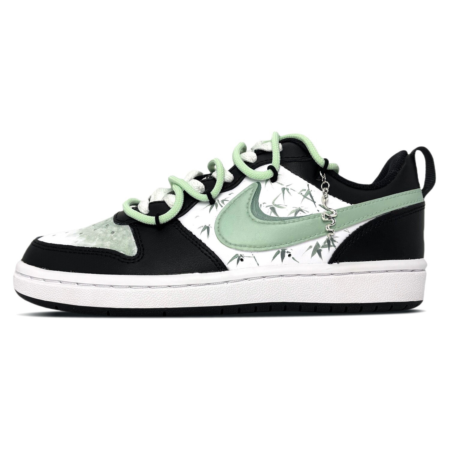 Кроссовки Nike Court Borough Skateboarding Shoes Women's Low-top Cloud White/Core Black/Green Spark, цвет Jasper
Кроссовки Nike Court Borough Skateboarding Shoes Women's Low-top Cloud White/Core Black/Green Spark, цвет Jasper