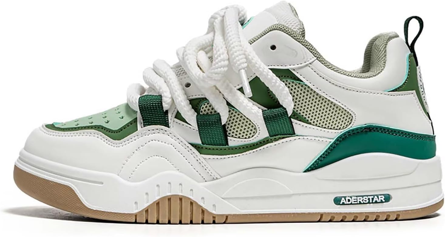 Мужские модные кроссовки для скейтборда и прогулок с верхом из дышащей сетки для лета и осени Eirlygrine, белый/зеленый
Мужские модные кроссовки для скейтборда и прогулок с верхом из дышащей сетки для лета и осени Eirlygrine, белый/зеленый