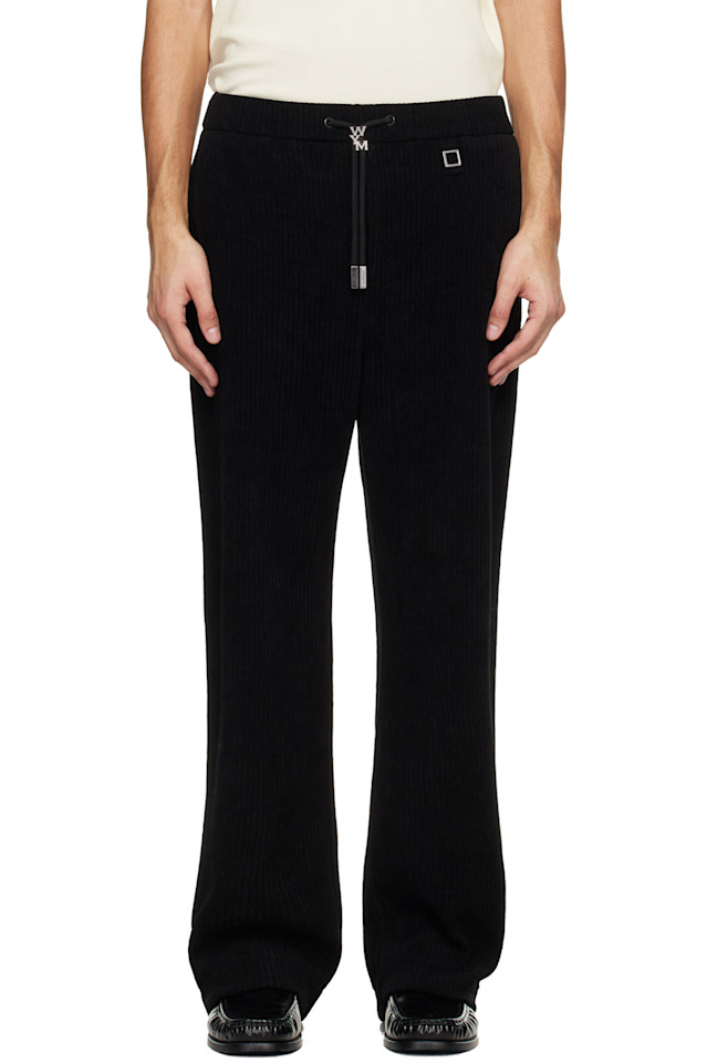 Спортивные штаны в рубчик Wooyoungmi, черный
Спортивные штаны в рубчик Wooyoungmi, черный