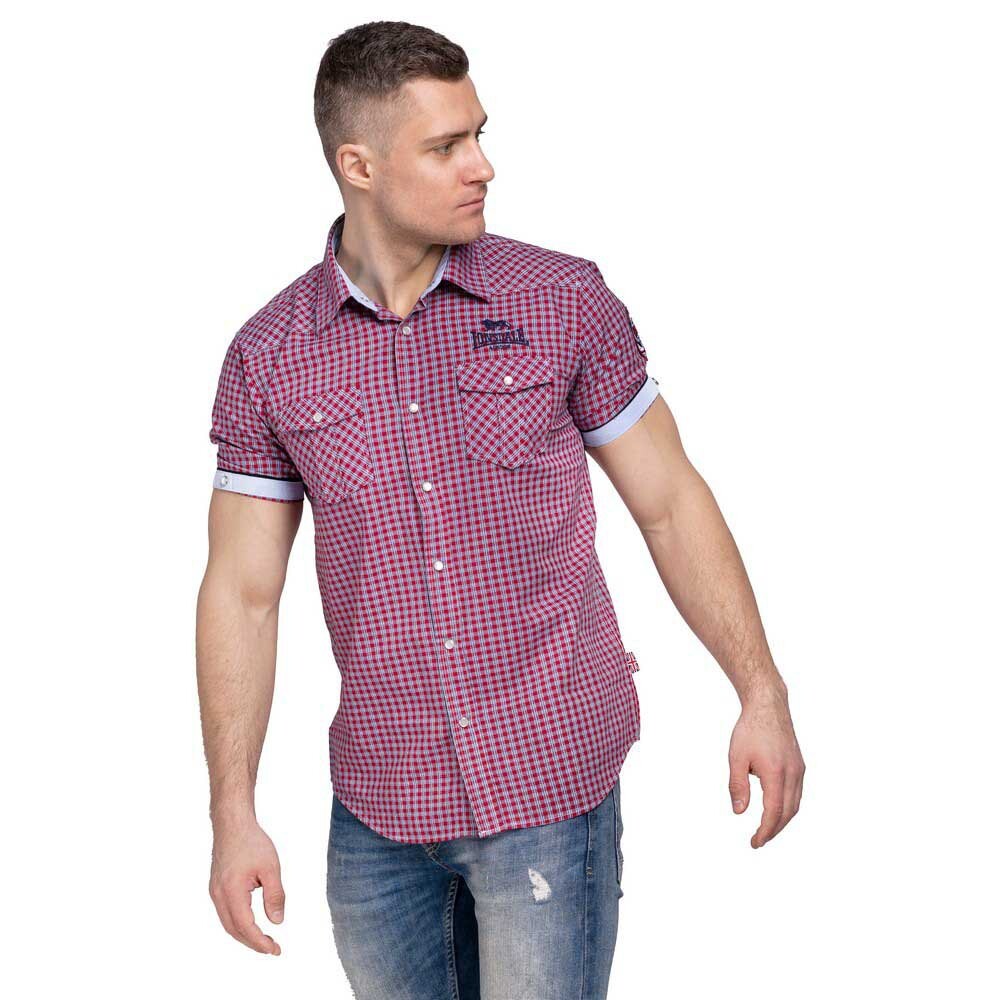 Рубашка с коротким рукавом Lonsdale Berny, серый
Рубашка с коротким рукавом Lonsdale Berny, серый