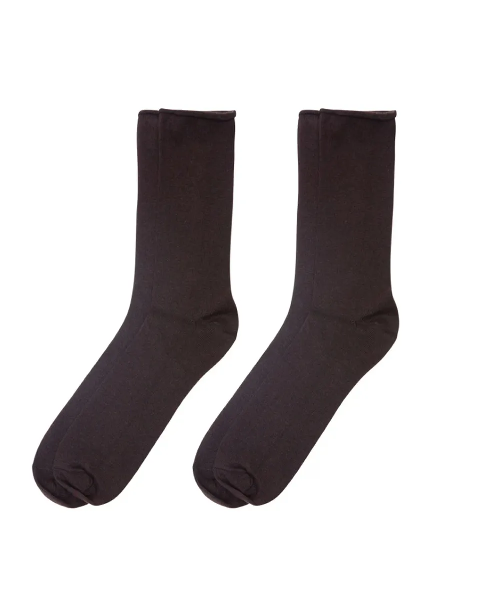 Комплект из двух пар однотонных женских носков Soxland, коричневый
Комплект из двух пар однотонных женских носков Soxland, коричневый