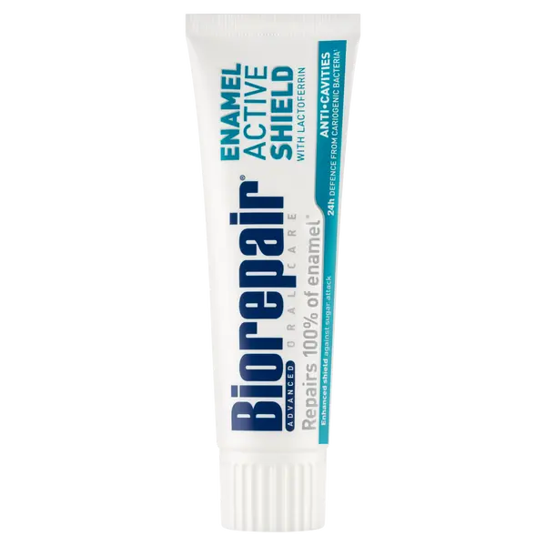 Зубная паста, 75 мл Biorepair Aktywna tarcza
Зубная паста, 75 мл Biorepair Aktywna tarcza