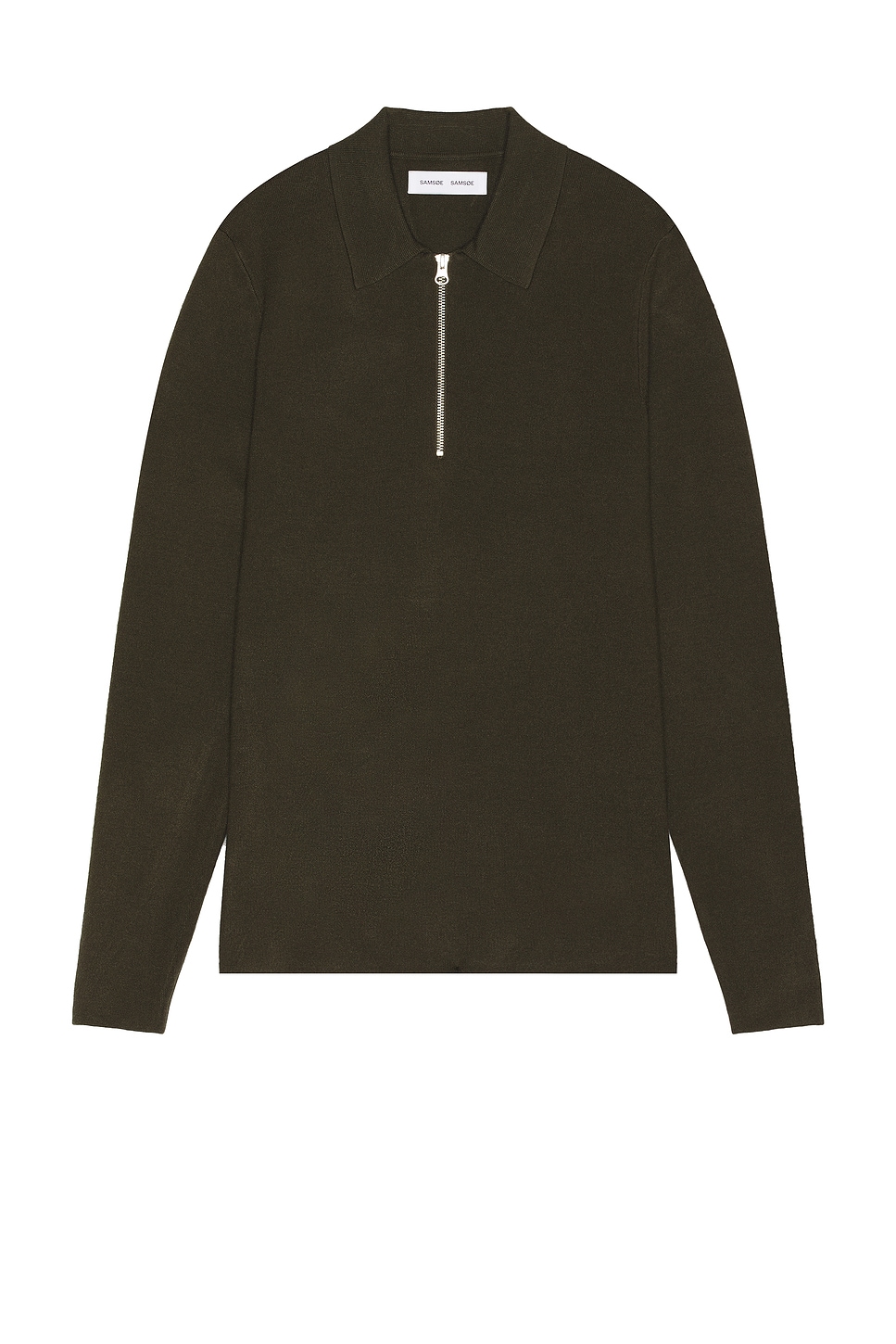 Поло guna с застежкой-молнией на половину длины Samsoe Samsoe, цвет forest night
Поло guna с застежкой-молнией на половину длины Samsoe Samsoe, цвет forest night