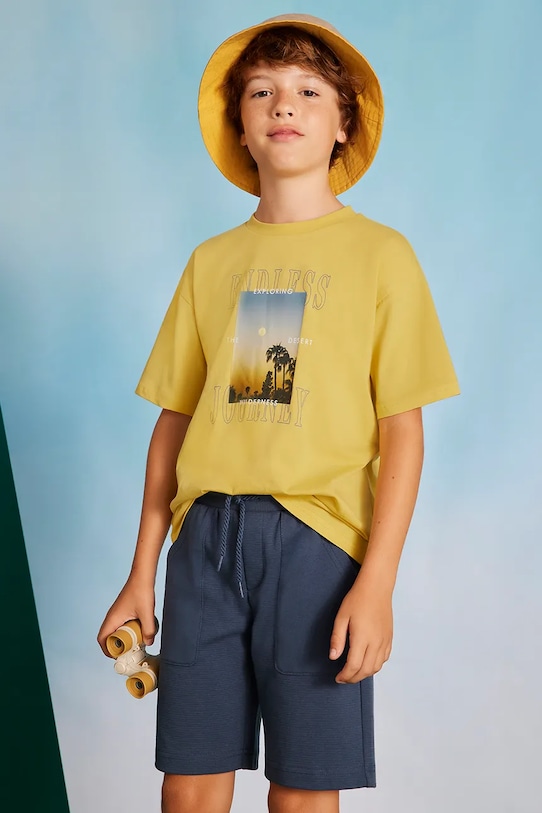 Детский хлопковый комплект Mayoral, желтый
Детский хлопковый комплект Mayoral, желтый