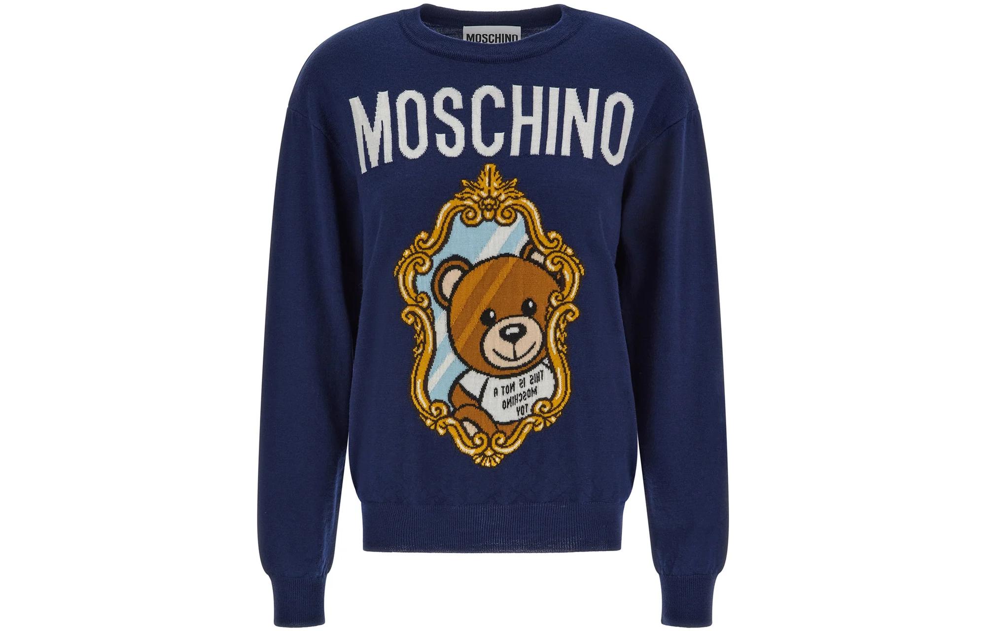 Футболка FW22 Женская Синяя MOSCHINO
Футболка FW22 Женская Синяя MOSCHINO