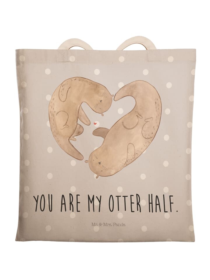 Шоппер Mr. & Mrs. Panda Einkaufstasche Otter Herz mit Spruch, цвет Grau Pastell
Шоппер Mr. & Mrs. Panda Einkaufstasche Otter Herz mit Spruch, цвет Grau Pastell