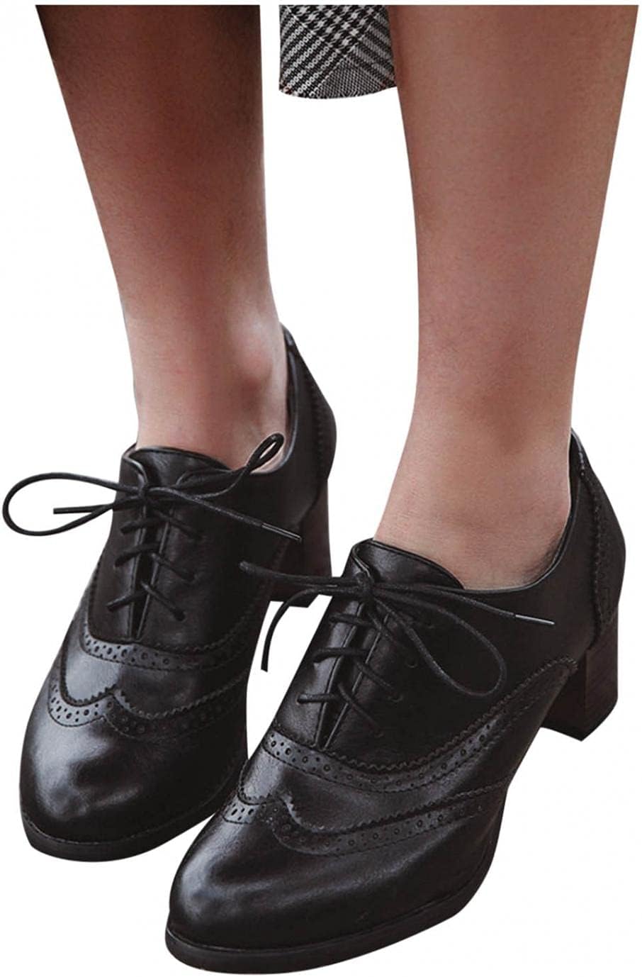 Женские туфли-оксфорды Hbeylia, винтажные кожаные с шнуровкой, на массивном среднем каблуке, для девушек, школьная форма, туфли Mary Jane, черный
Женские туфли-оксфорды Hbeylia, винтажные кожаные с шнуровкой, на массивном среднем каблуке, для девушек, школьная форма, туфли Mary Jane, черный