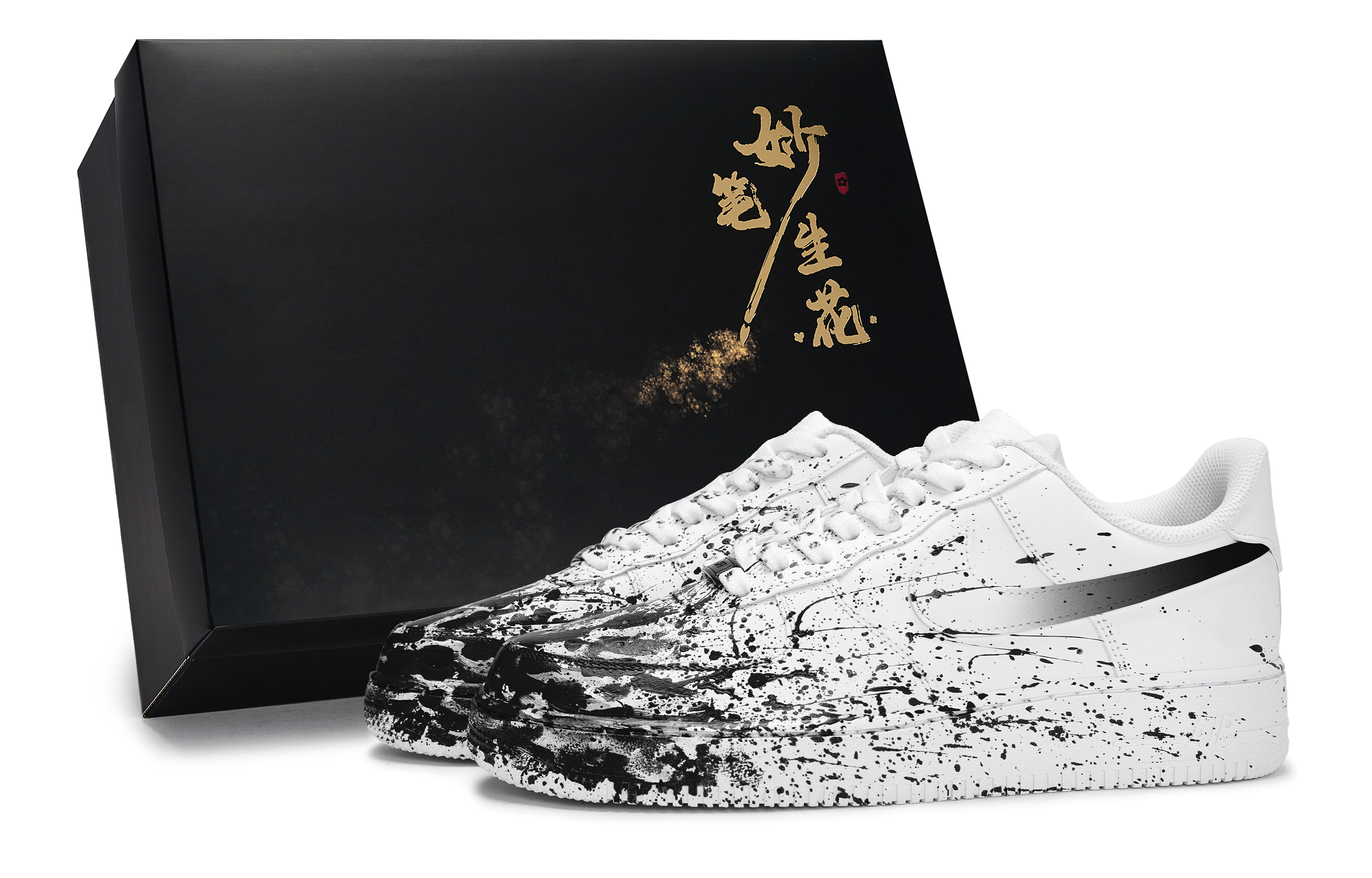 Nike Кроссовки Air Force 1 с противоскользящим износостойким низким верхом для скейтборда, мужские, белые, черные
Nike Кроссовки Air Force 1 с противоскользящим износостойким низким верхом для скейтборда, мужские, белые, черные