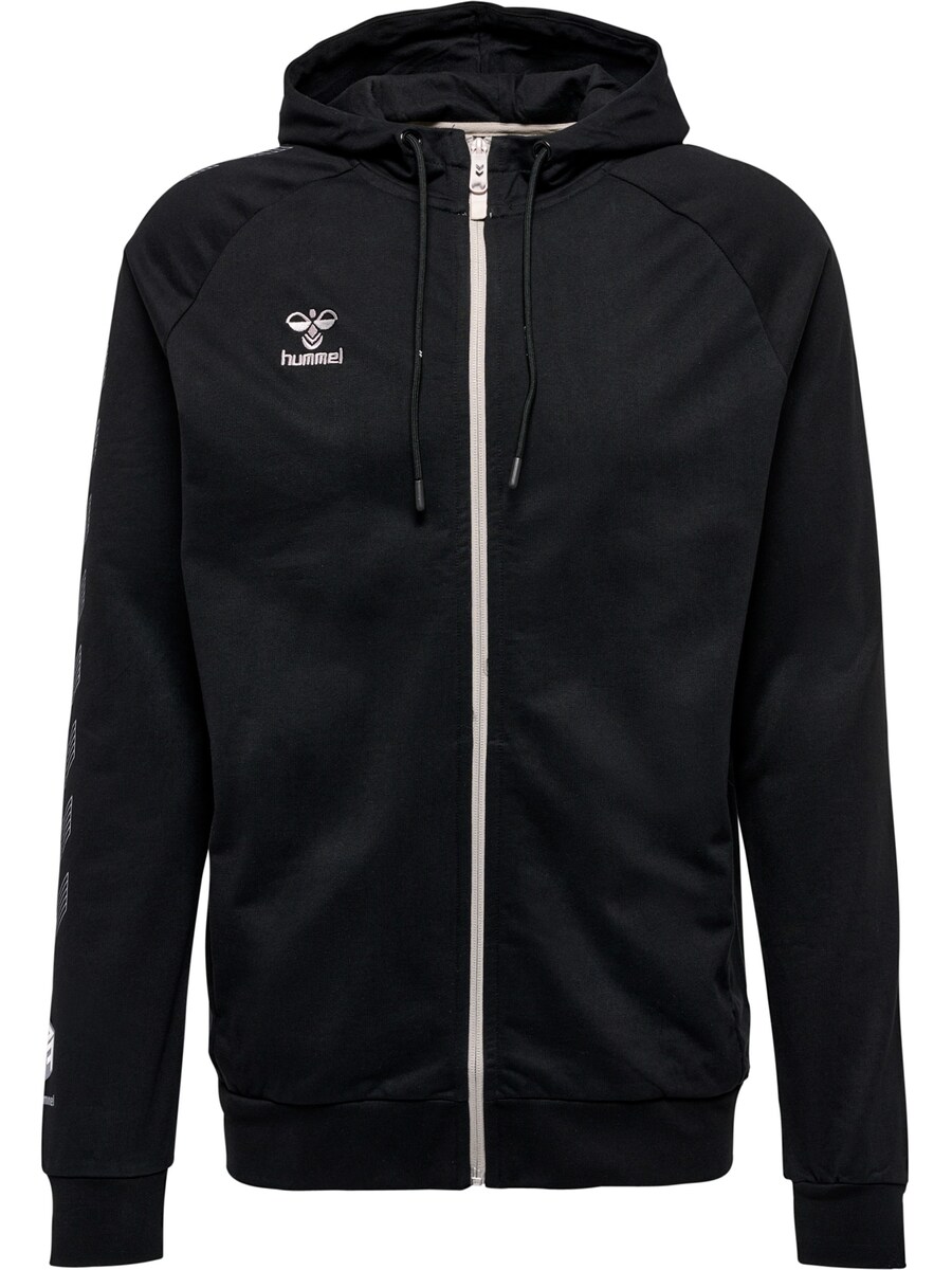 Спортивная толстовка с капюшоном на молнии Hummel Move Grid, черный 
Спортивная толстовка с капюшоном на молнии Hummel Move Grid, черный
