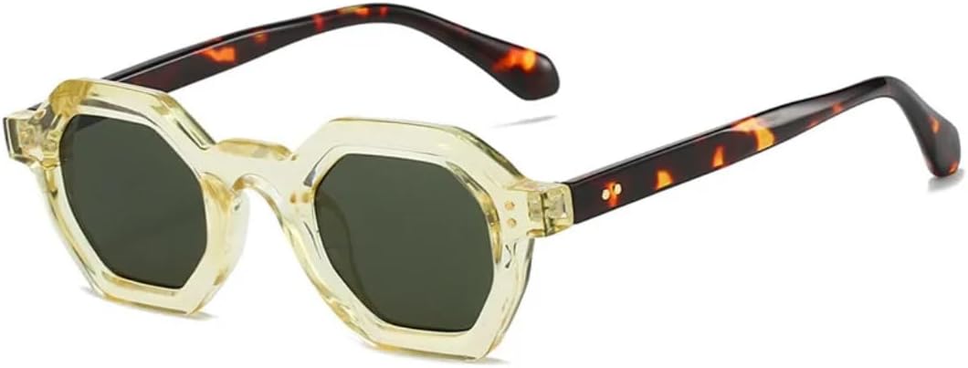 Ретро-многоугольные маленькие женские солнцезащитные очки, ретро-заклепки, мужские солнцезащитные очки, модные, для активного отдыха и спорта, защита от УФ-излучения UV400 VFDHN, Leopard Yellow
Ретро-многоугольные маленькие женские солнцезащитные очки, ретро-заклепки, мужские солнцезащитные очки, модные, для активного отдыха и спорта, защита от УФ-излучения UV400 VFDHN, Leopard Yellow