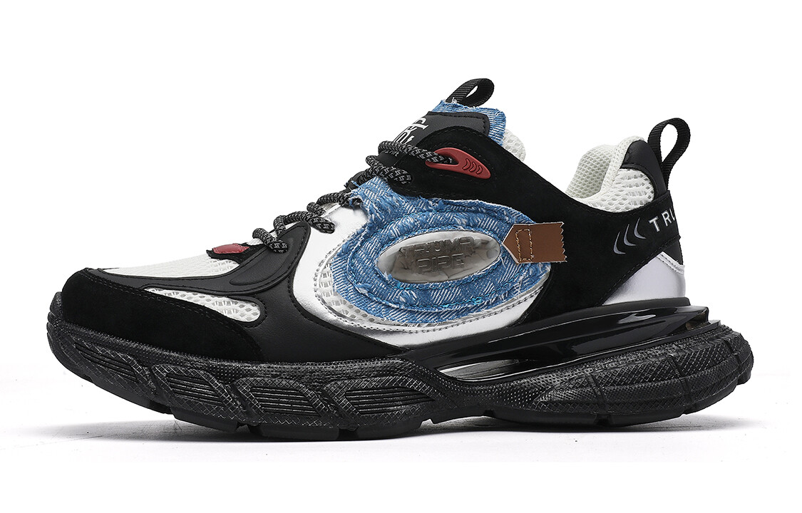 Кроссовки мужские толстые низкие синий/черный Trumppipe
Кроссовки мужские толстые низкие синий/черный Trumppipe