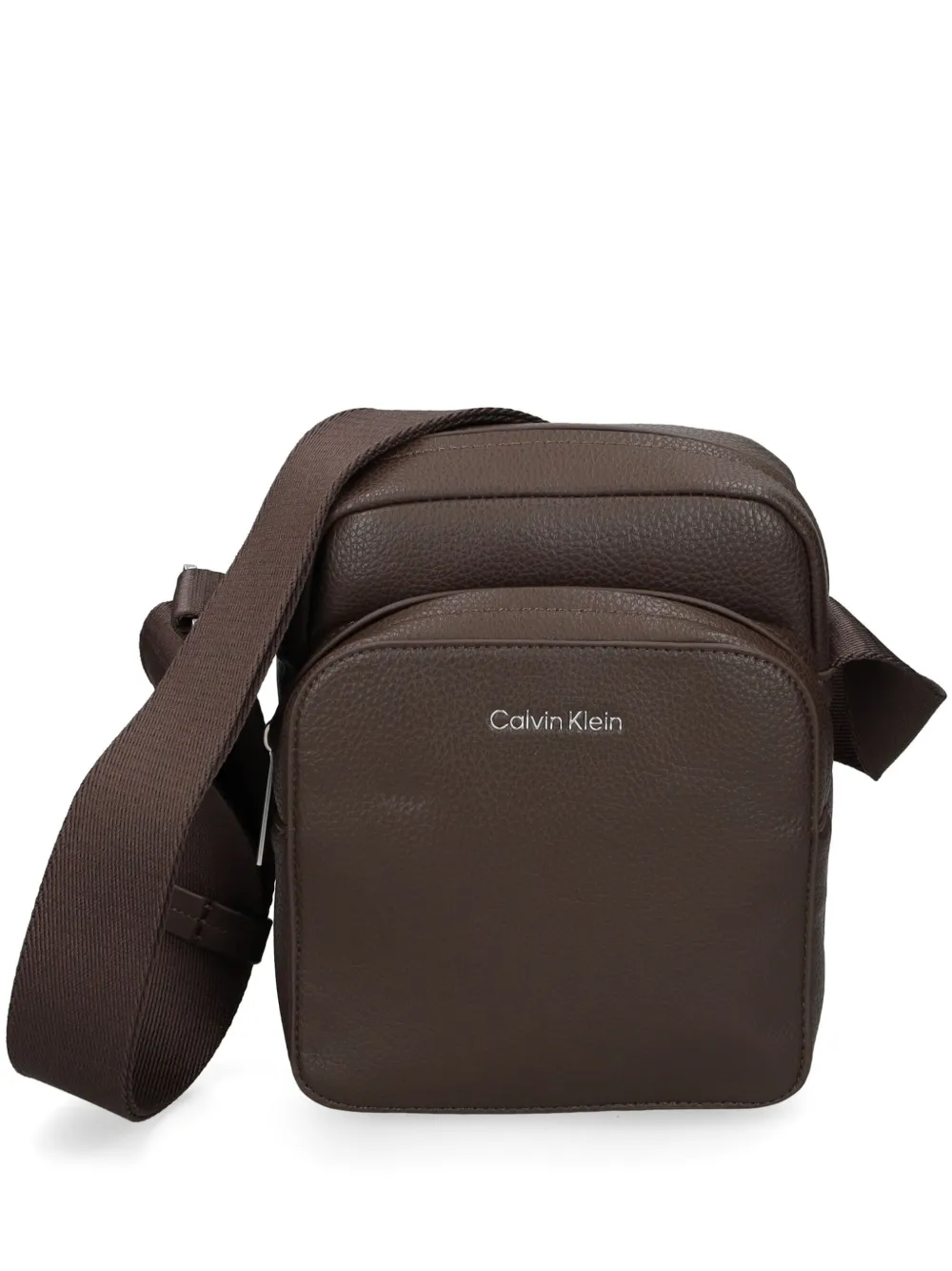 Сумка-мессенджер с логотипом Calvin Klein, коричневый
Сумка-мессенджер с логотипом Calvin Klein, коричневый