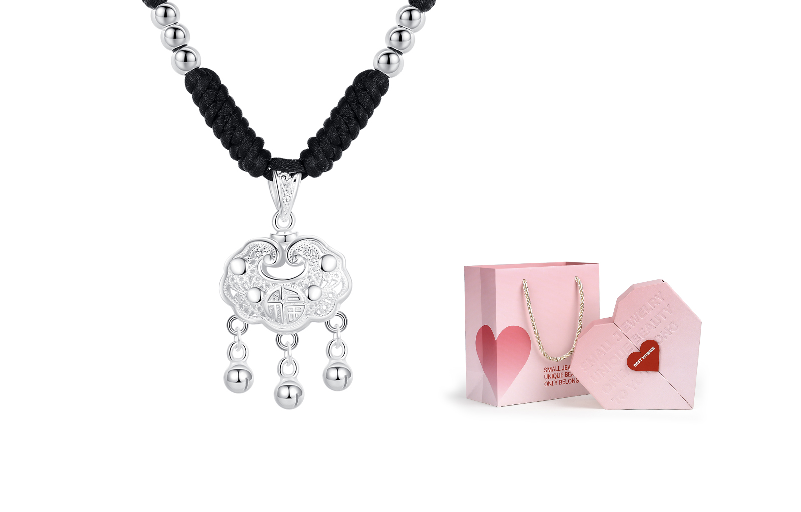 MISS TOOYA Серебряный кулон с благопожелательным символом замка мира для женщин Sterling Silver
MISS TOOYA Серебряный кулон с благопожелательным символом замка мира для женщин Sterling Silver