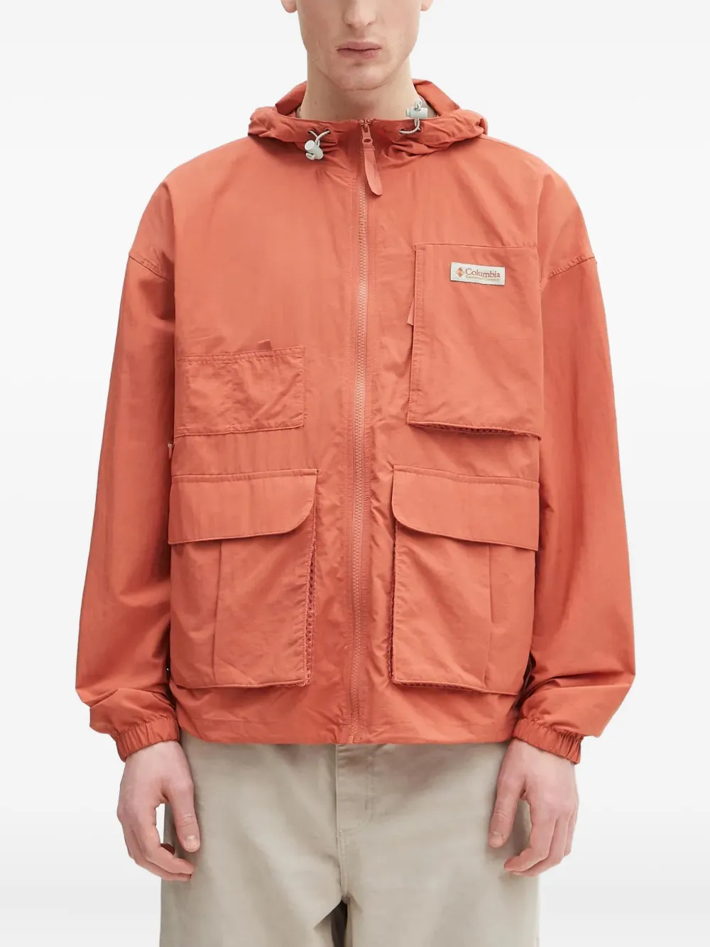Ветровка с капюшоном Columbia, оранжевый
Ветровка с капюшоном Columbia, оранжевый