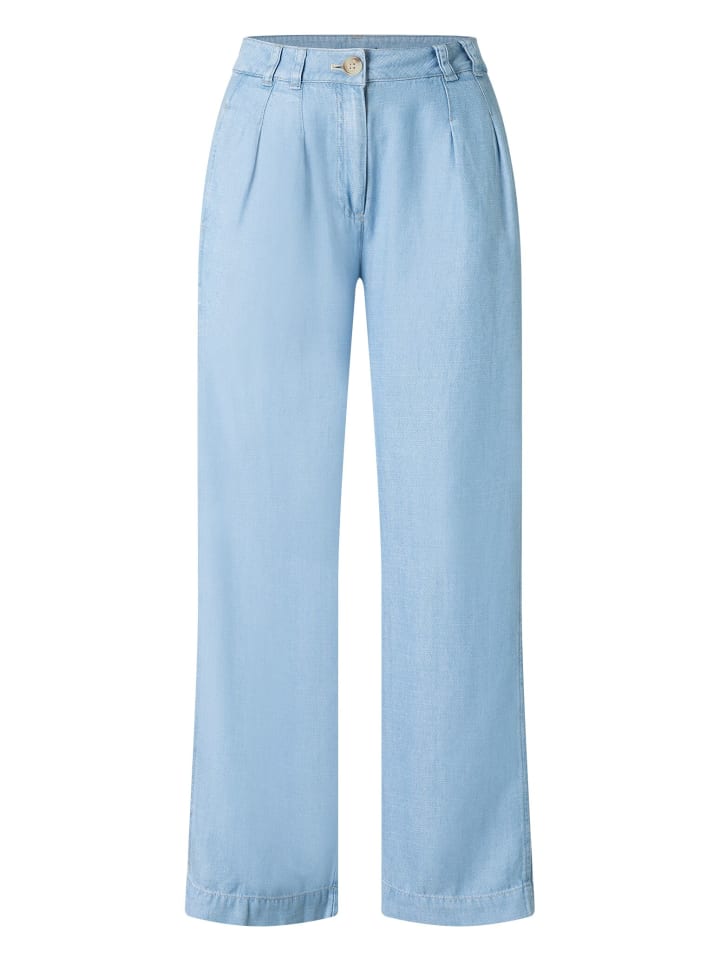 Тканевые брюки More & More, светло-синий деним
Тканевые брюки More & More, светло-синий деним