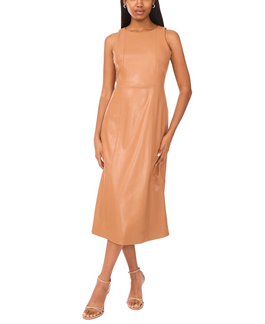 Женское длинное платье без рукавов из искусственной кожи Parker, Caramel Cafe
Женское длинное платье без рукавов из искусственной кожи Parker, Caramel Cafe