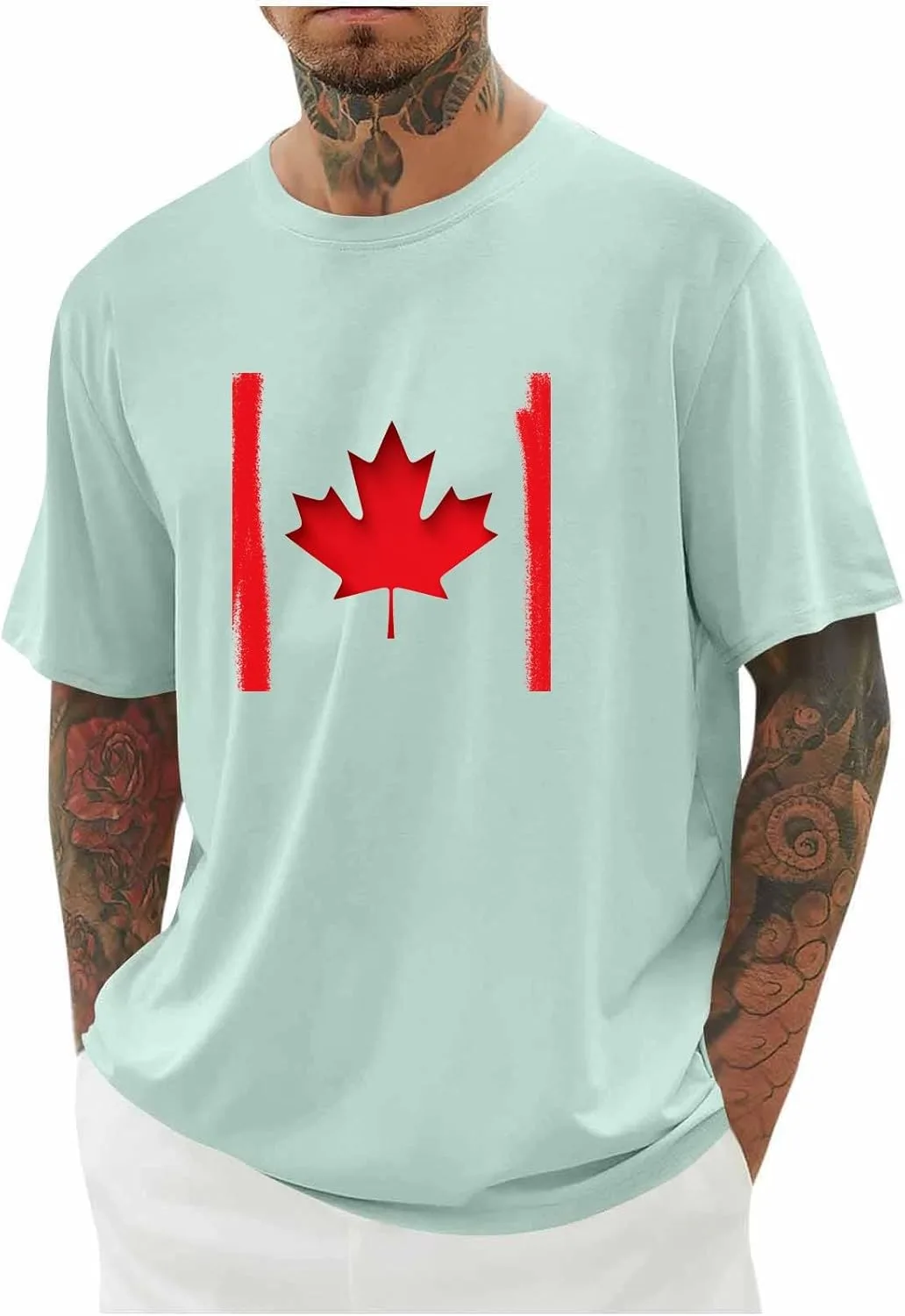 Футболка мужская Canada Day с принтом кленового листа Sdeycui
Футболка мужская Canada Day с принтом кленового листа Sdeycui