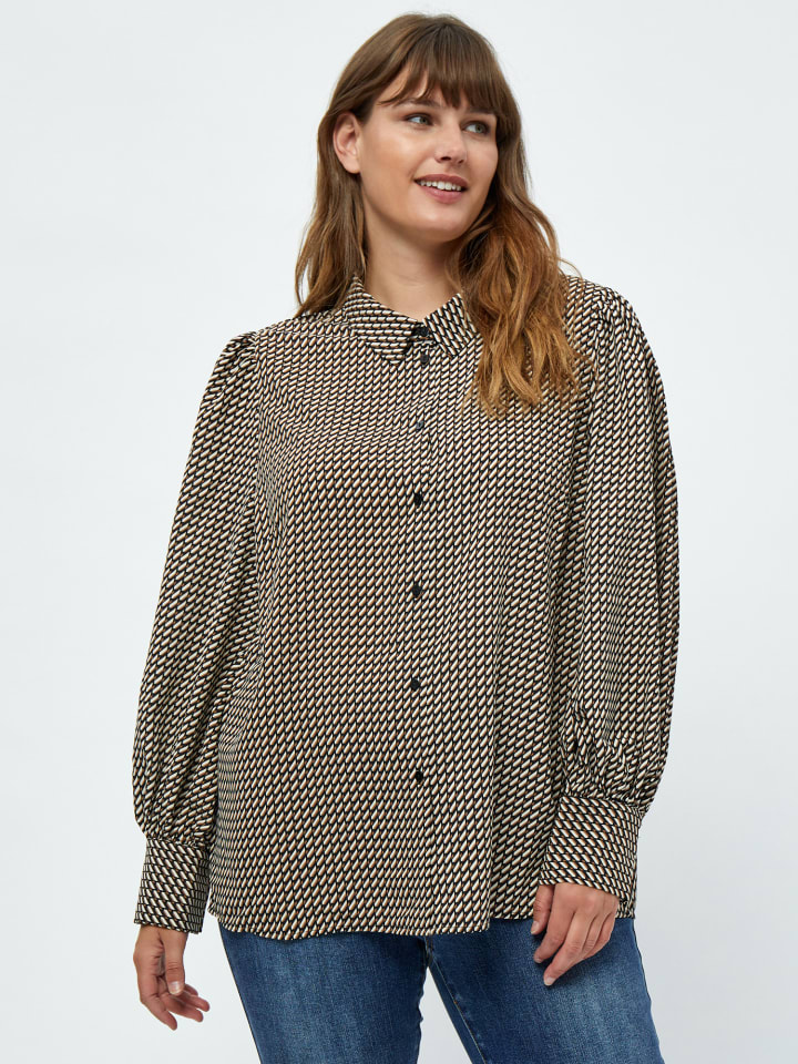 Рубашка / Рубашка с принтом угольно-черный Peppercorn
Рубашка / Рубашка с принтом угольно-черный Peppercorn