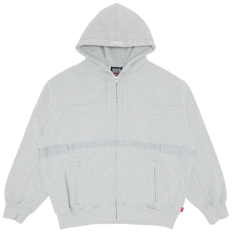 Толстовка с капюшоном на молнии Supreme x Martithé + François Girbaud, серый
Толстовка с капюшоном на молнии Supreme x Martithé + François Girbaud, серый