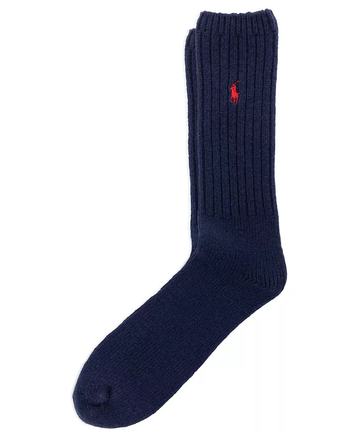 Мужские шерстяные ребристые носки Boot Single Polo Ralph Lauren, синий
Мужские шерстяные ребристые носки Boot Single Polo Ralph Lauren, синий