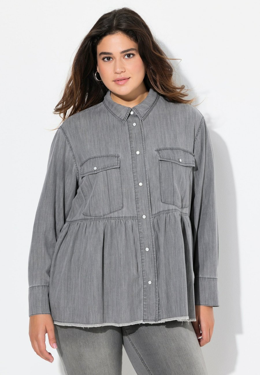 Блуза Ulla Popken FLOUNCE PANEL, Light Gray Denim/Light Grey
Блуза Ulla Popken FLOUNCE PANEL, Light Gray Denim/Light Grey