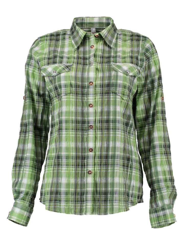 Традиционная блузка Clayor ядовито-зеленого цвета OS-Trachten
Традиционная блузка Clayor ядовито-зеленого цвета OS-Trachten