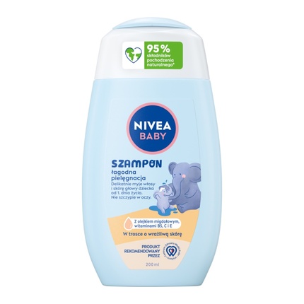NIVEA Нежный шампунь для младенцев 200 мл 
NIVEA Нежный шампунь для младенцев 200 мл