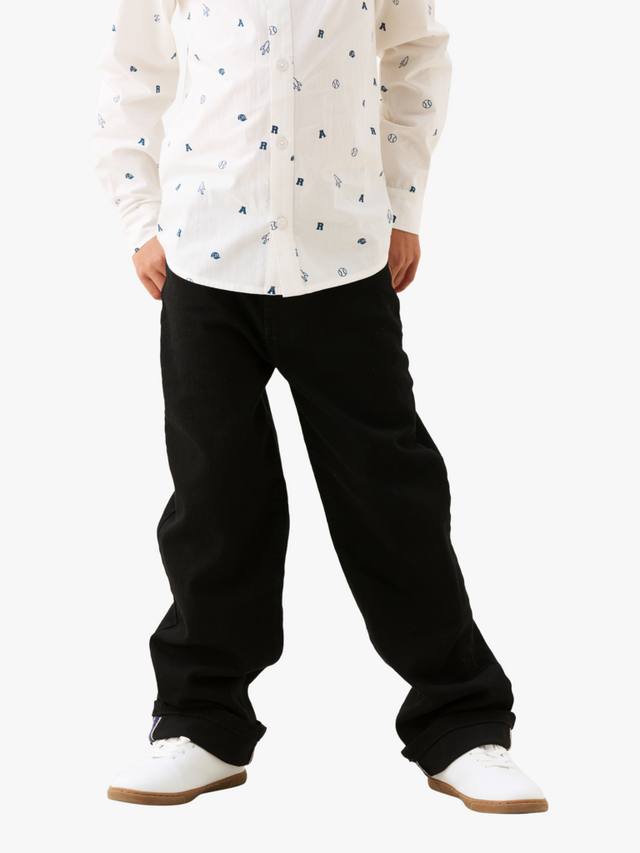 Детские прямые джинсы Angel & Rocket, Black
Детские прямые джинсы Angel & Rocket, Black