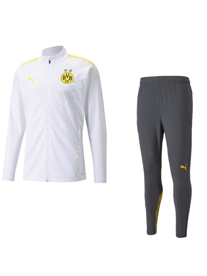 Брюки для тренировок и бега Puma Trainingsanzug BVB Borussia Dortmund, белый
Брюки для тренировок и бега Puma Trainingsanzug BVB Borussia Dortmund, белый