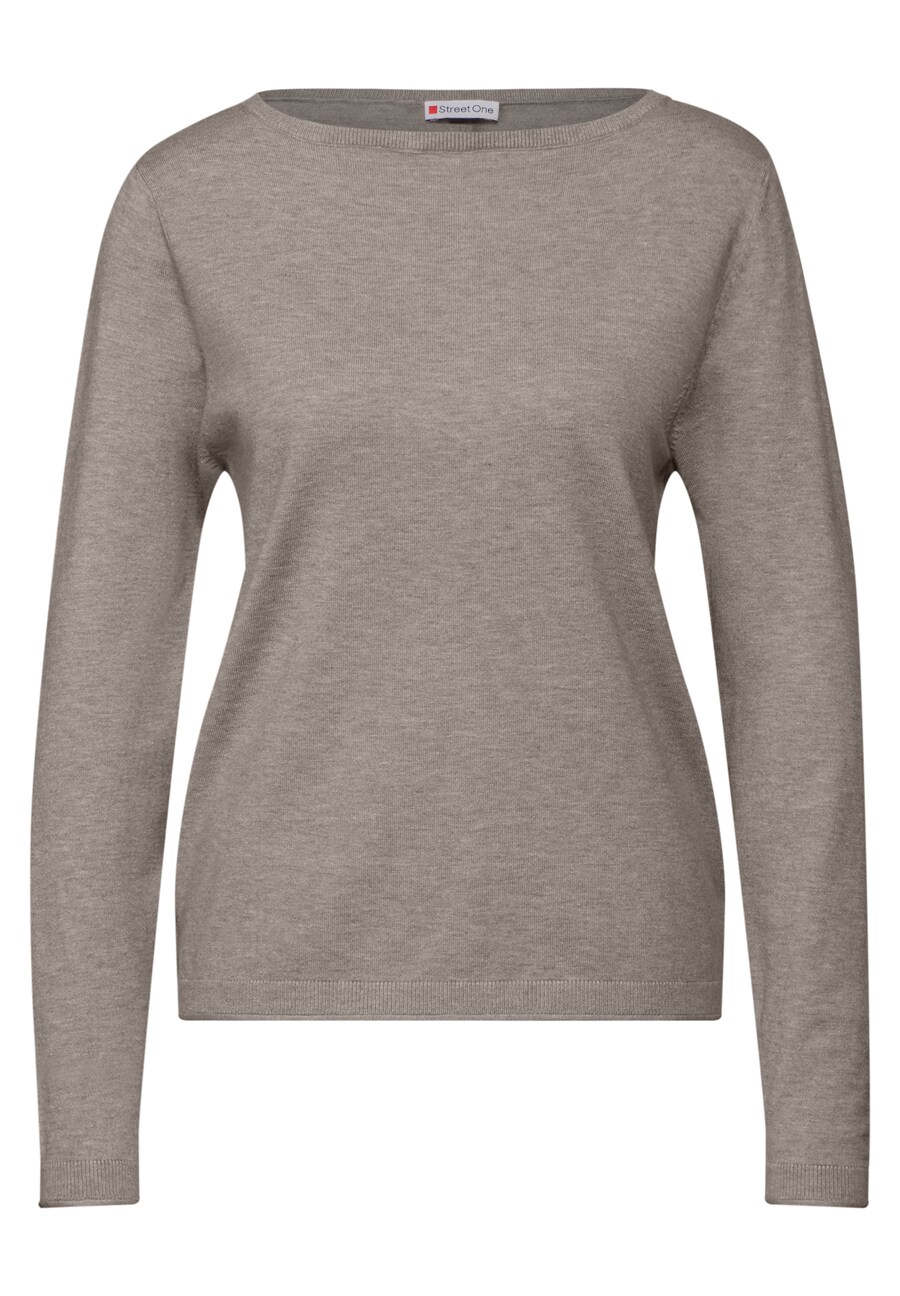 Свитер STREET ONE, серо-коричневый
Свитер STREET ONE, серо-коричневый
