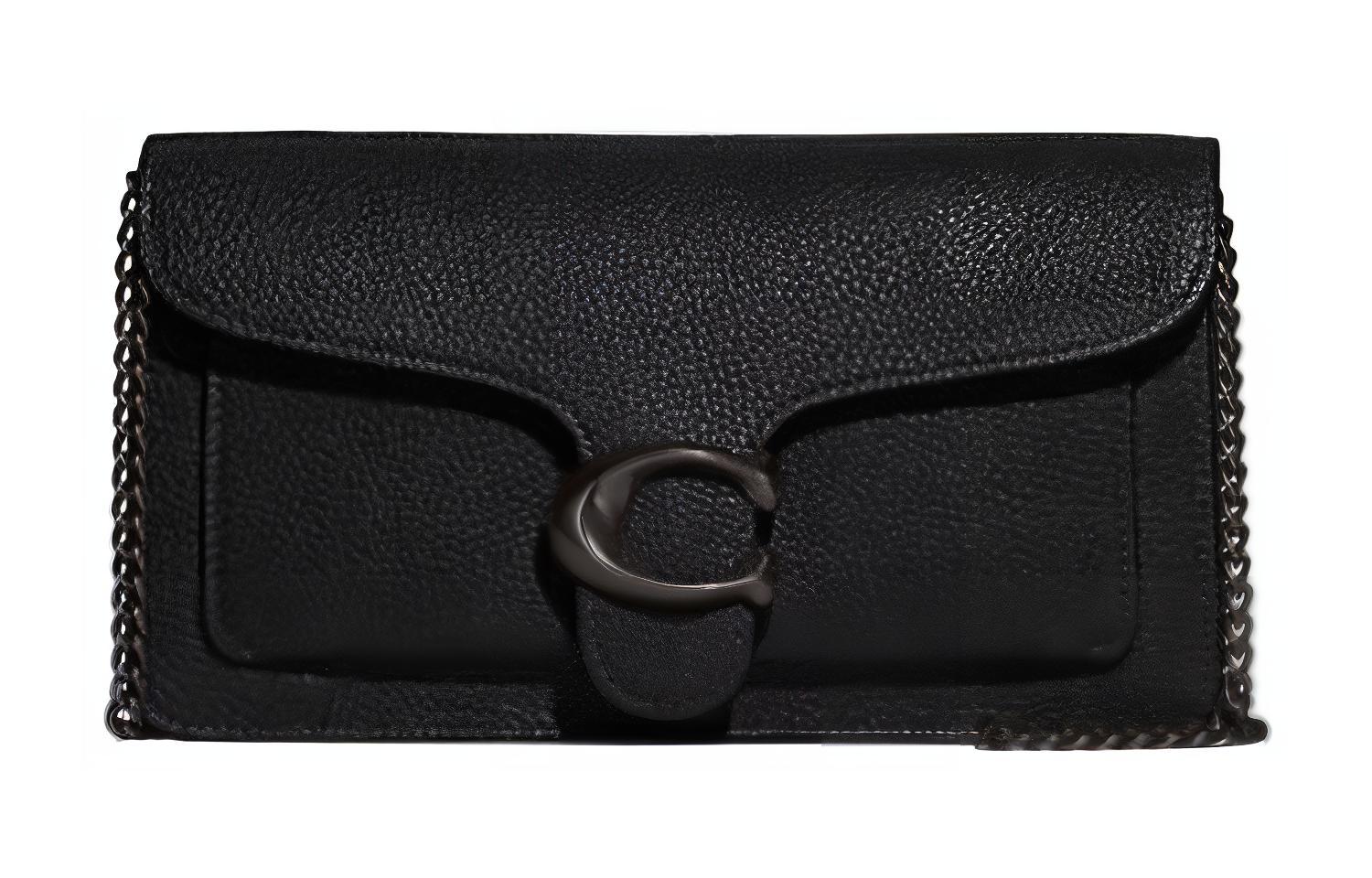 COACH Сумка через плечо из телячьей кожи с текстурой гальки
COACH Сумка через плечо из телячьей кожи с текстурой гальки