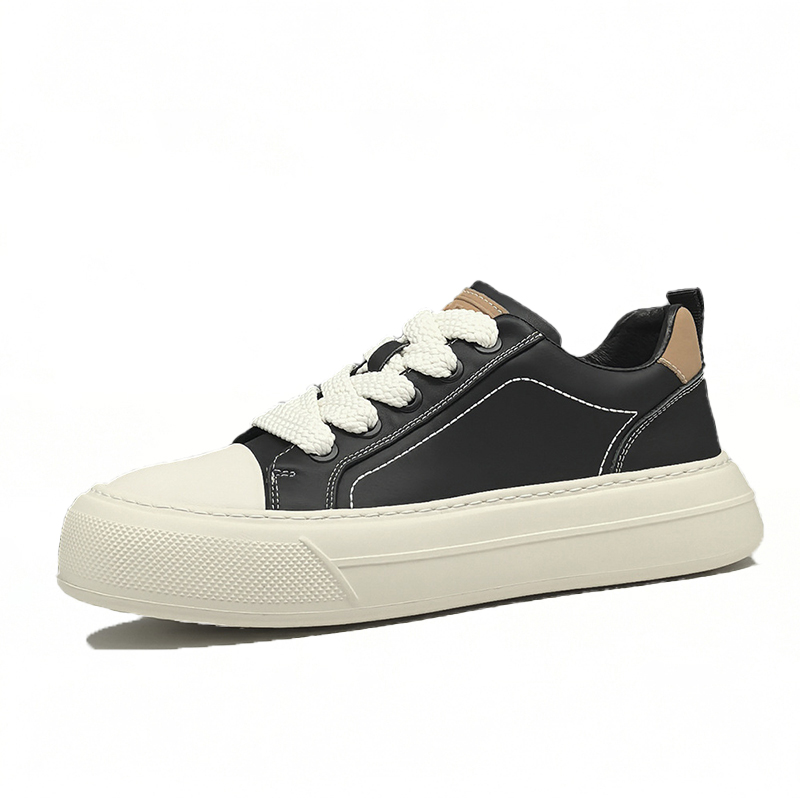 SENJIALUO Абразивостойкие легкие нескользящие низкие скейтбордские кроссовки мужские - черные, цвет Black
SENJIALUO Абразивостойкие легкие нескользящие низкие скейтбордские кроссовки мужские - черные, цвет Black