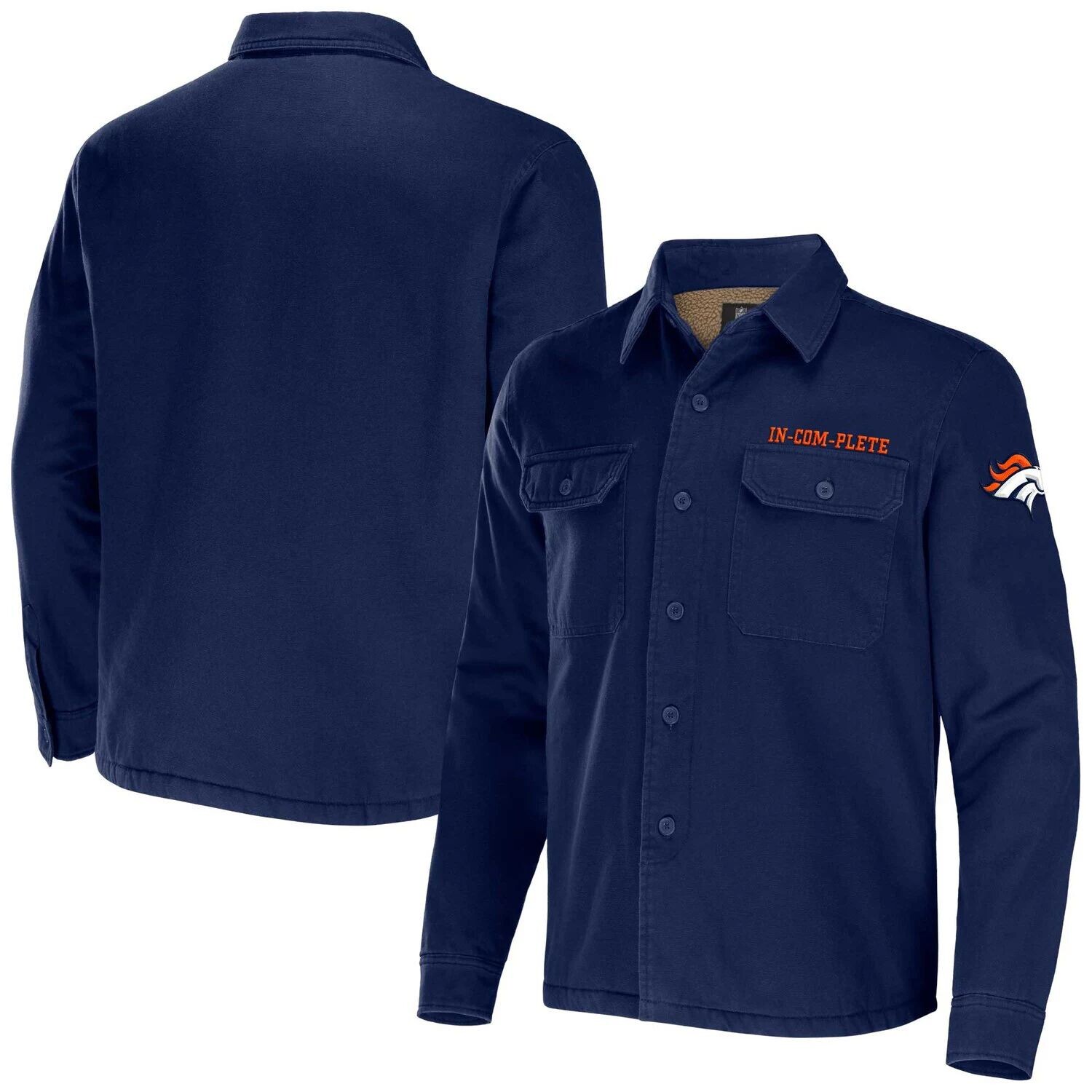 Мужская коллекция NFL x Darius Rucker от Fanatics Темно-синяя парусиновая куртка-рубашка на пуговицах Denver Broncos, Синий, Мужская коллекция NFL x Darius Rucker от Fanatics Темно-синяя парусиновая куртка-рубашка на пуговицах Denver Broncos
Мужская коллекция NFL x Darius Rucker от Fanatics Темно-синяя парусиновая куртка-рубашка на пуговицах Denver Broncos, Синий, Мужская коллекция NFL x Darius Rucker от Fanatics Темно-синяя парусиновая куртка-рубашка на пуговицах Denver Broncos