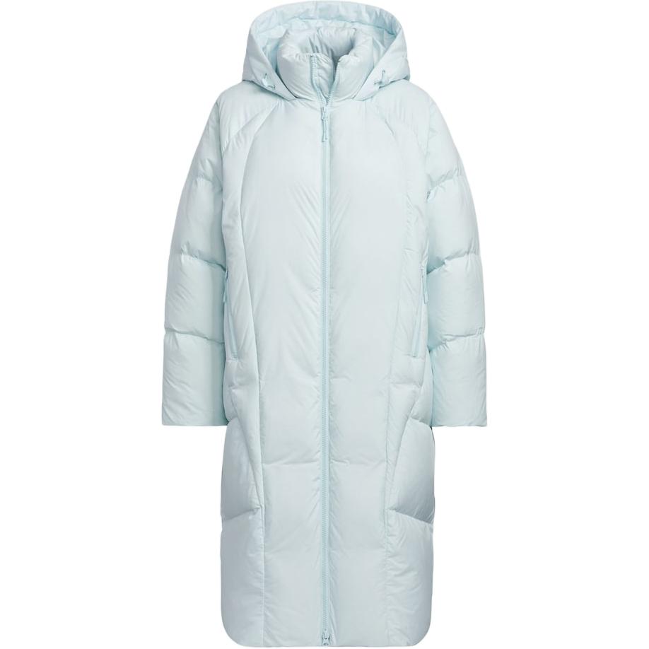 Куртка пуховая женская синяя Adidas 
Куртка пуховая женская синяя Adidas