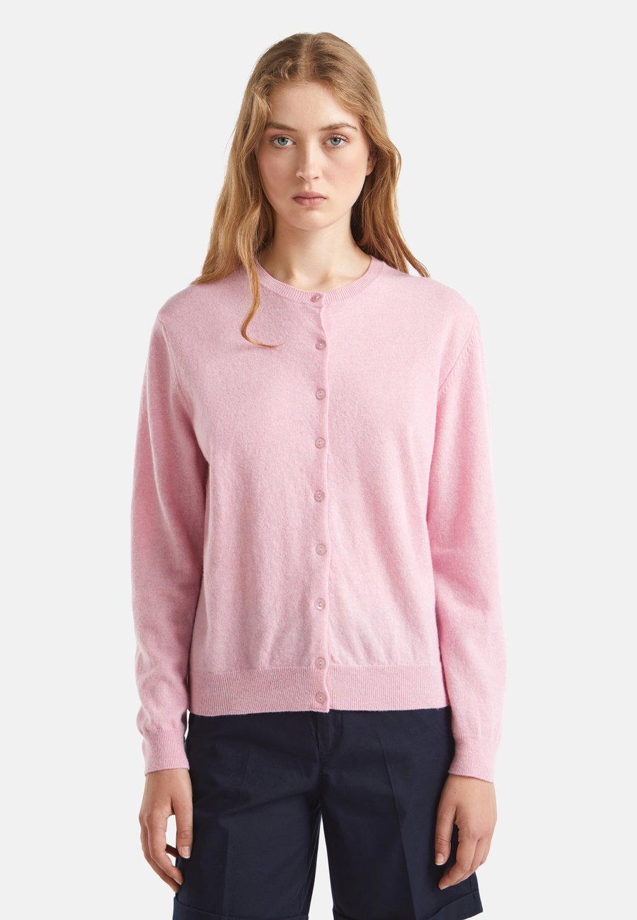 Кардиган United Colors of Benetton MARL CREW NECK, Pink
Кардиган United Colors of Benetton MARL CREW NECK, Pink