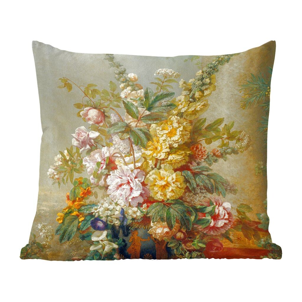 Декоративная подушка MuchoWow, диванная подушка, декоративная подушка для гостиной, 60 х 60 см, большая ваза с цветами - Хозеп Мирабент - роспись - чехол на подушку - хлопчатобумажная ткань - декоративные наволочки
Декоративная подушка MuchoWow, диванная подушка, декоративная подушка для гостиной, 60 х 60 см, большая ваза с цветами - Хозеп Мирабент - роспись - чехол на подушку - хлопчатобумажная ткань - декоративные наволочки