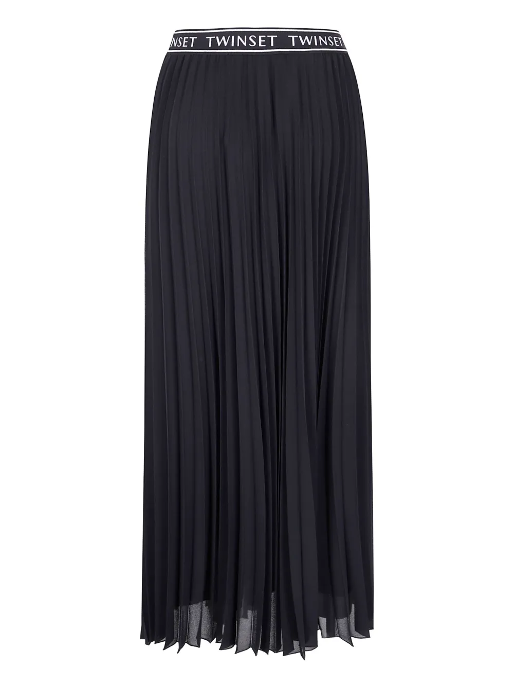Плиссированная юбка макси с логотипом на поясе TWINSET, черный
Плиссированная юбка макси с логотипом на поясе TWINSET, черный