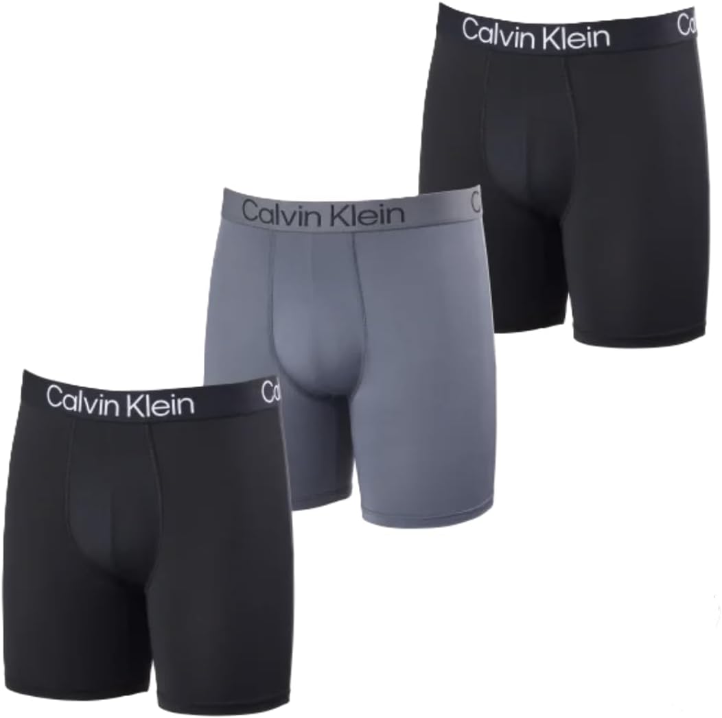 Мужские трусы-боксеры Calvin Klein из микрофибры, 3 пары, черный цвет, Black
Мужские трусы-боксеры Calvin Klein из микрофибры, 3 пары, черный цвет, Black