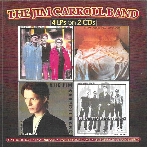 CD диск Carroll, Jim: 4 Lps On 2 Cds (Catholic Boy / Day Dreams / I Write Your Name / Live Dreams)
CD диск Carroll, Jim: 4 Lps On 2 Cds (Catholic Boy / Day Dreams / I Write Your Name / Live Dreams)